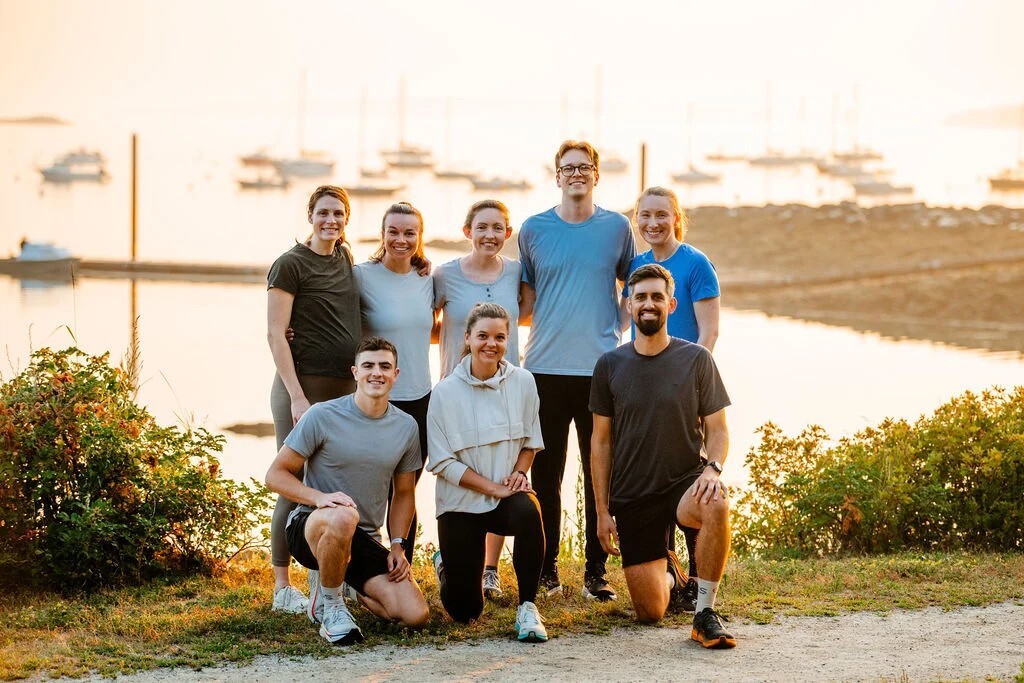 The Steady State Health team on the Eastern Promenade in Portland, Maine